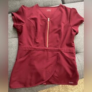 MOVING SALE! Jaanuu half zip tulip top